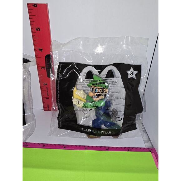 NIP Super Mario Bros Movie 2022 McDonald’s Happy Meal Toys – Set of 2 - Picture 4 of 7